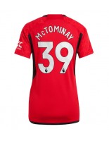 Manchester United Scott McTominay #39 Domácí Dres pro Dámské 2023-24 Krátký Rukáv